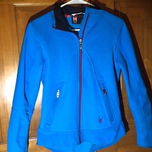 Blue Women’s Spyder Zip up Lightweight Jacket